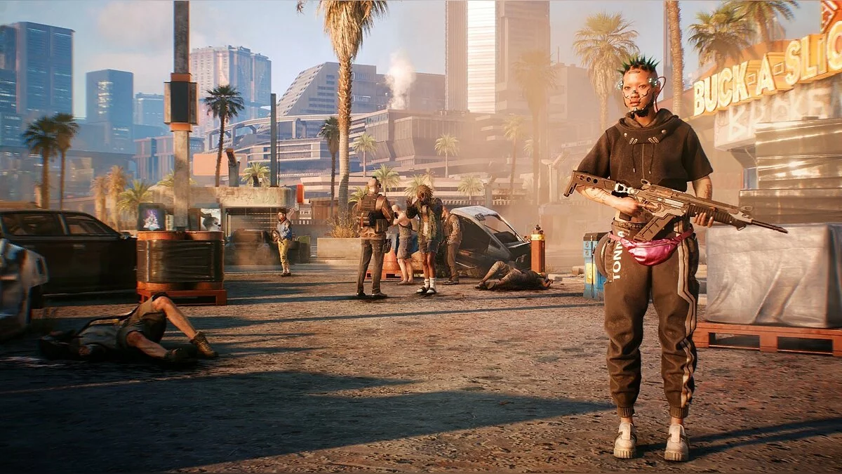 Скриншоты из Cyberpunk 2077 / Картинка 258