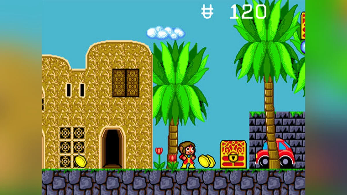 Скриншоты из Alex Kidd in the Enchanted Castle