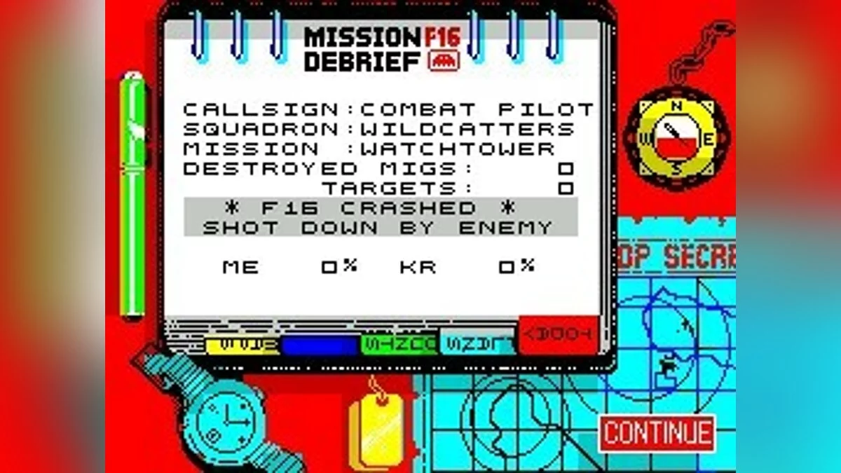 Скриншоты из F-16 Combat Pilot