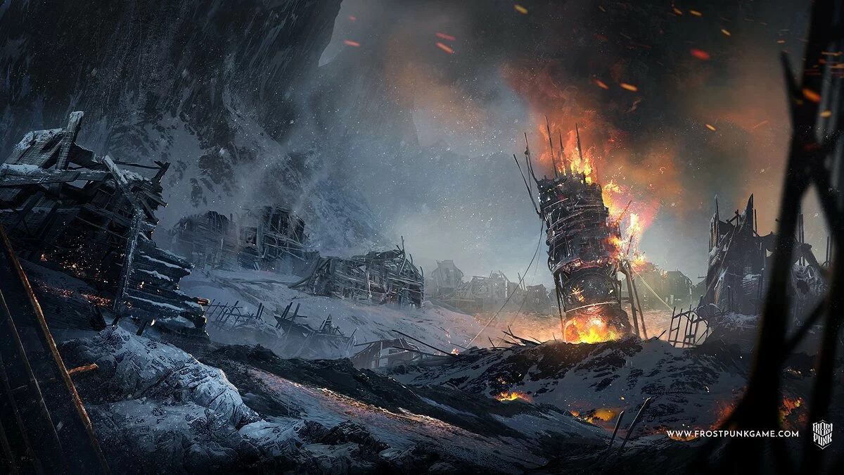 Арт из Frostpunk