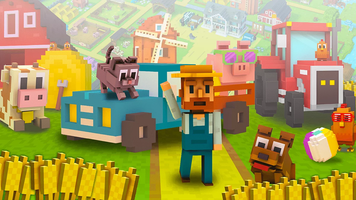 Арт из Blocky Farm