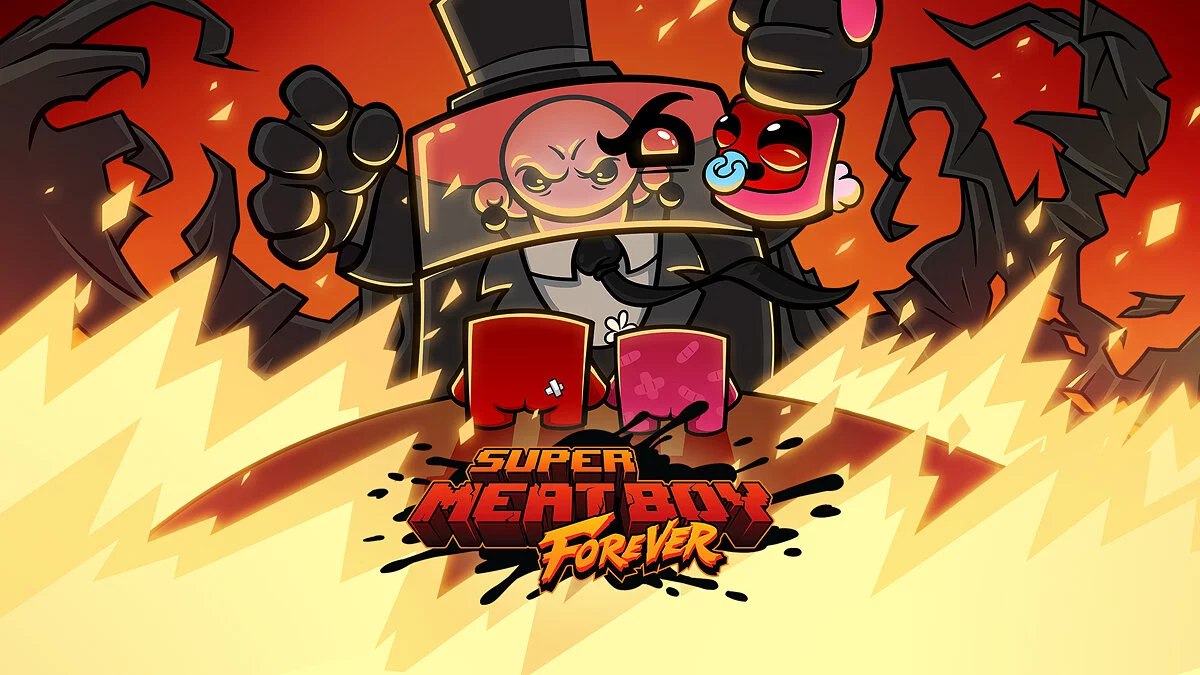 Арт из Super Meat Boy Forever