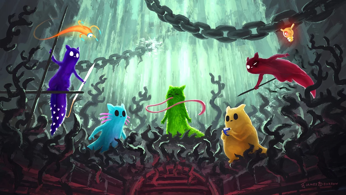 Арт из Rain World