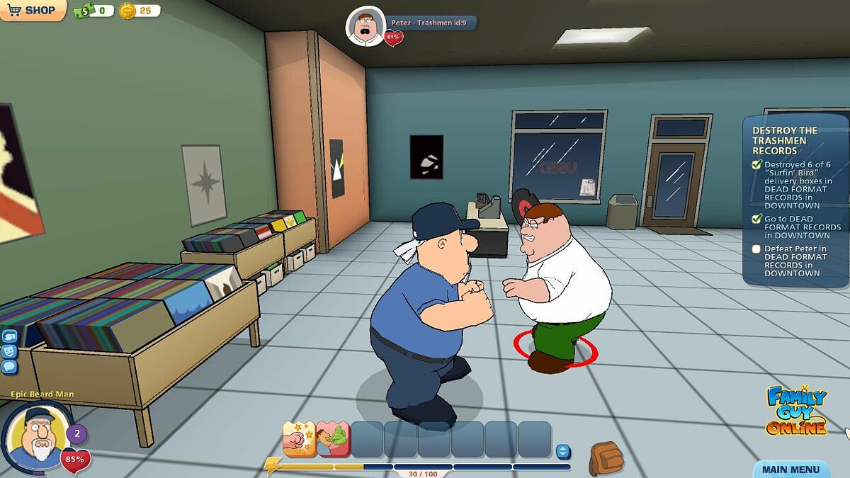 Family Guy Online - что это за игра, трейлер, системные требования, отзывы  и оценки, цены и скидки, гайды и прохождение, похожие игры