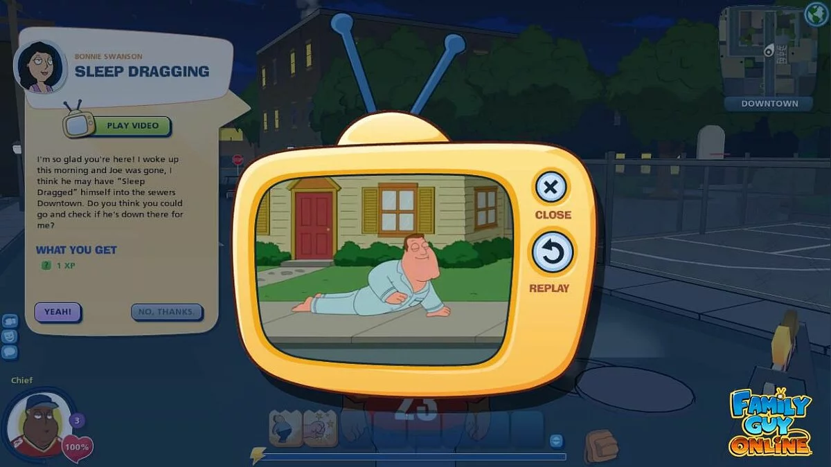 Скриншоты из Family Guy Online