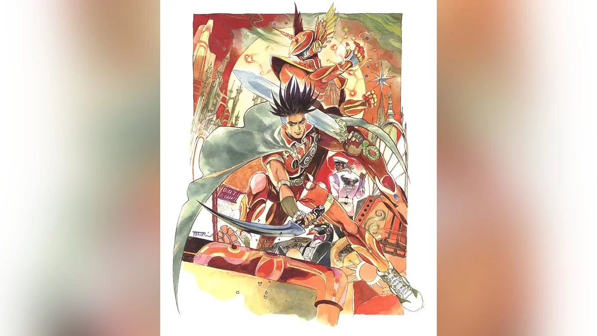 Арт из SaGa Frontier