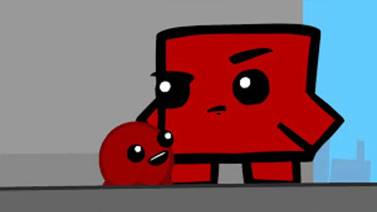 Арт из Super Meat Boy