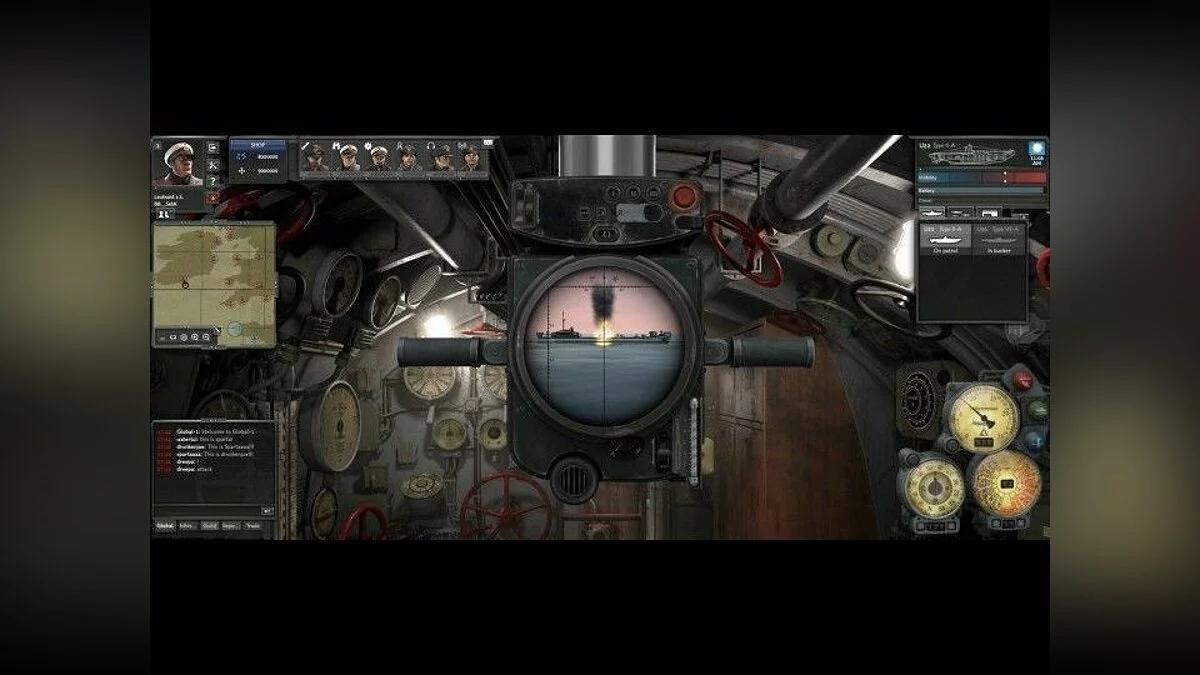 Скриншоты из Silent Hunter Online
