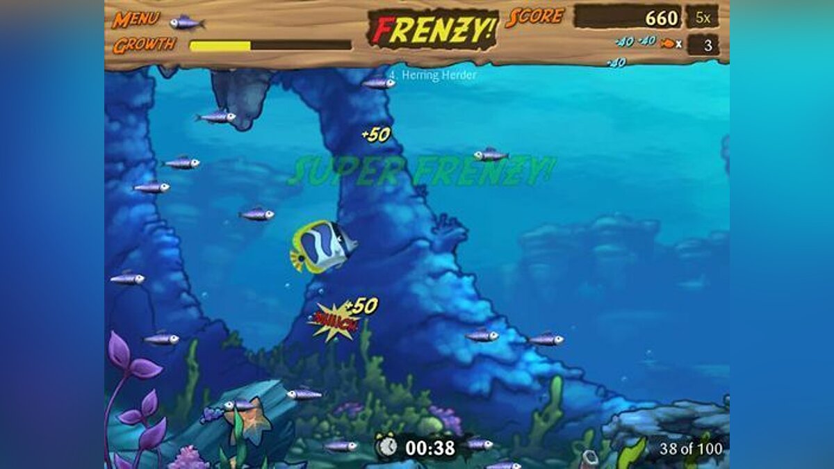 Feeding Frenzy 2: Shipwreck Showdown - что это за игра, трейлер, системные  требования, отзывы и оценки, цены и скидки, гайды и прохождение, похожие  игры Feeding Frenzy 2 Deluxe