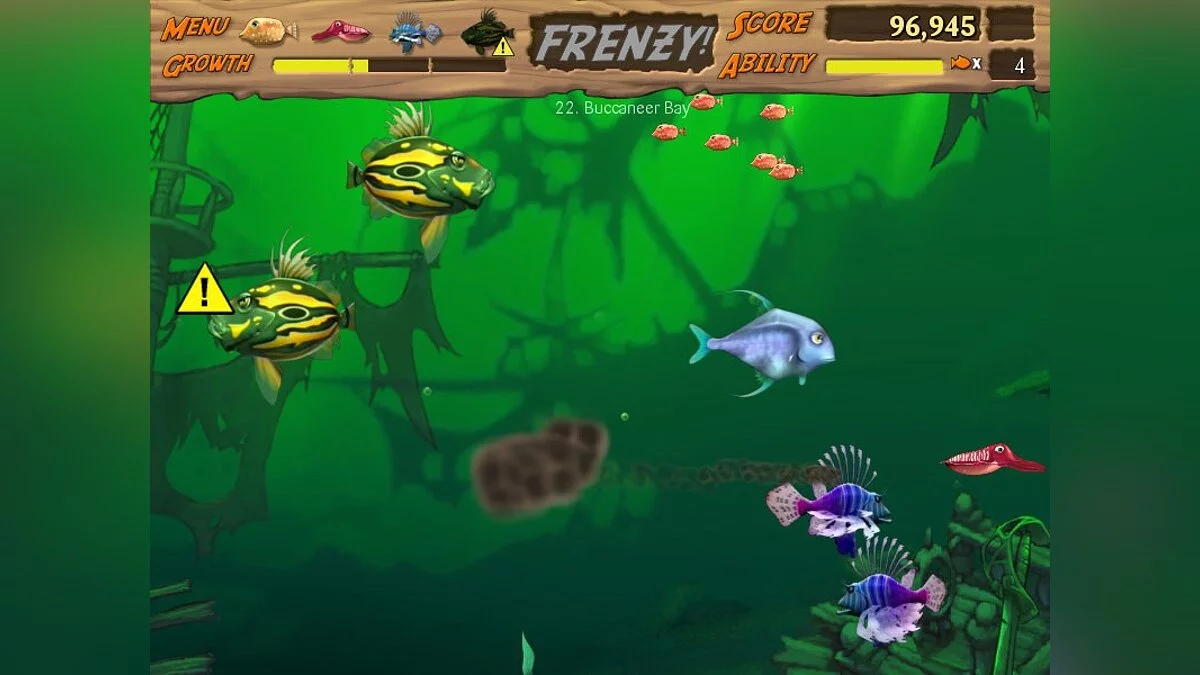 Скриншоты из Feeding Frenzy 2: Shipwreck Showdown