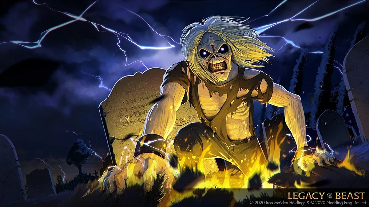 Арт из Iron Maiden: Legacy of the Beast