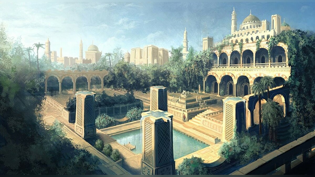 Дворец Семирамиды Вавилон