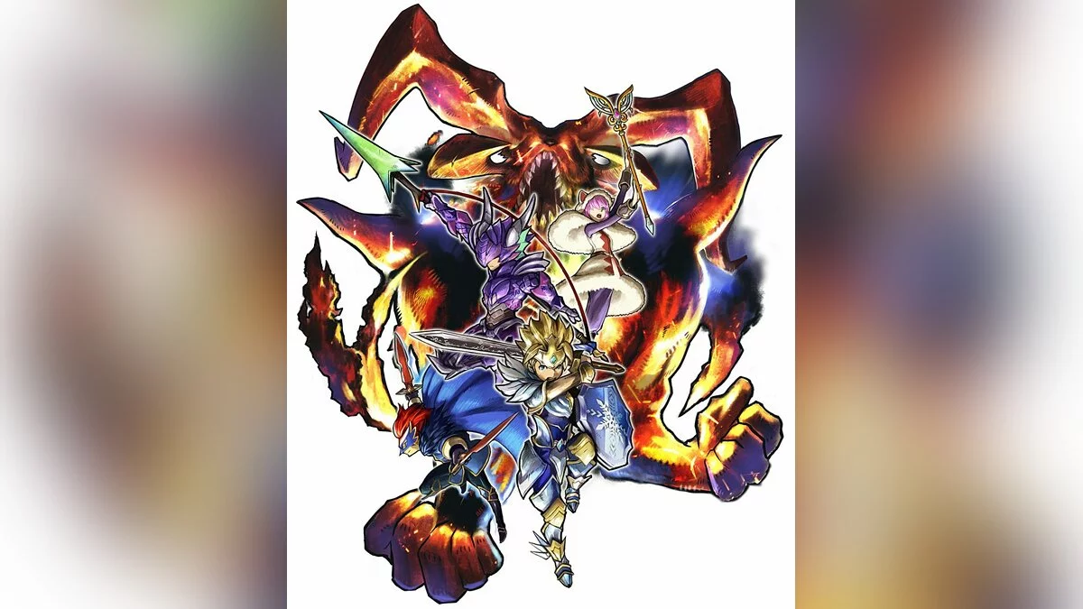 Арт из Final Fantasy Explorers