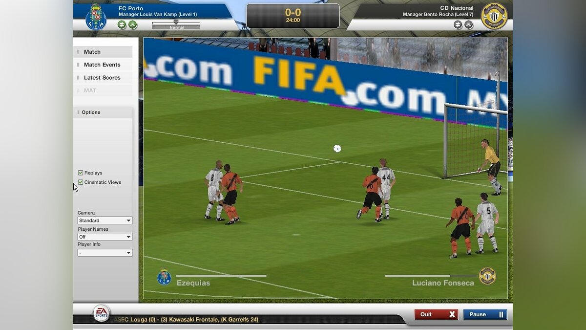 Скриншоты FIFA Manager 07 (FM07) - всего 50 картинок из игры