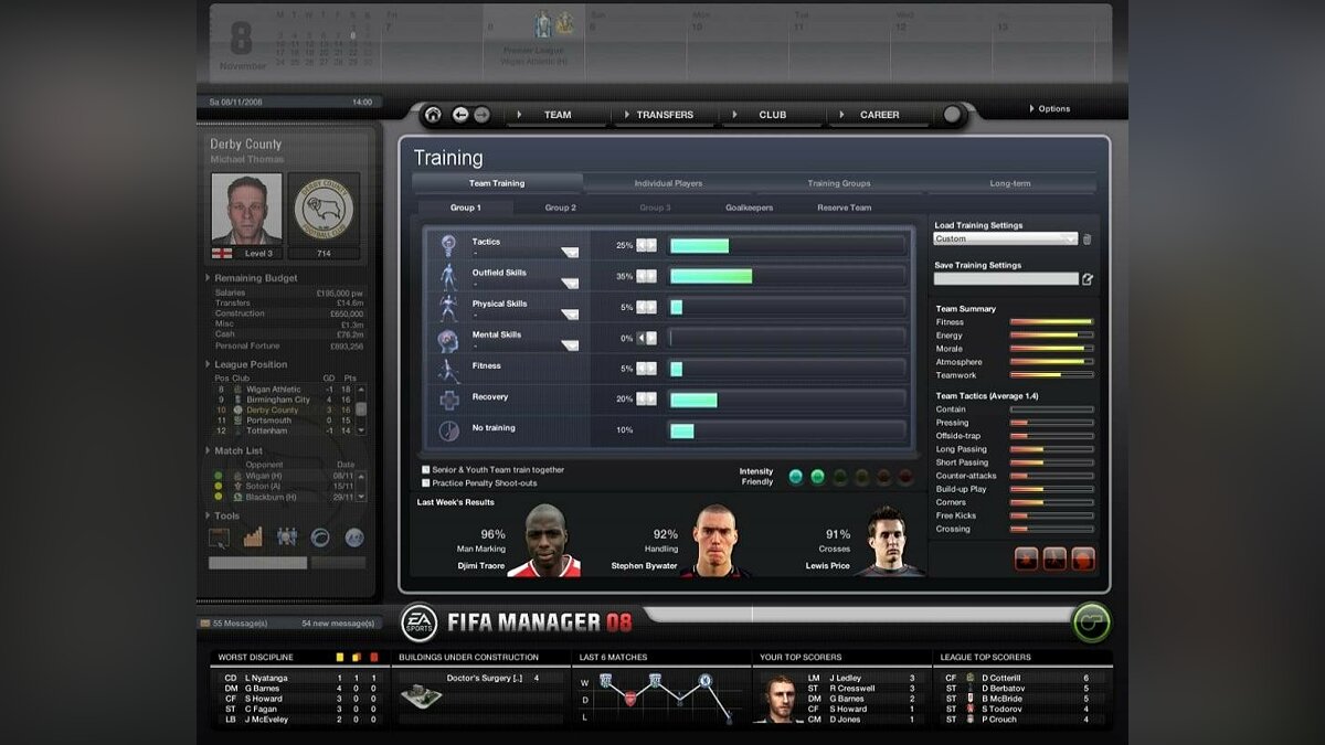 FIFA Manager 08 - что это за игра, трейлер, системные требования, отзывы и  оценки, цены и скидки, гайды и прохождение, похожие игры