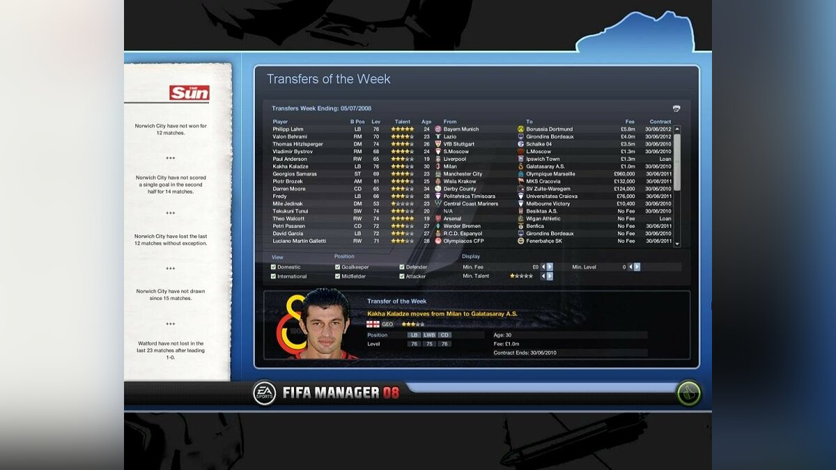 FIFA Manager 08 - что это за игра, трейлер, системные требования, отзывы и  оценки, цены и скидки, гайды и прохождение, похожие игры