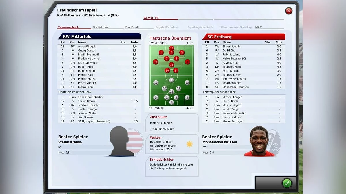 Скриншоты из FIFA Manager 10