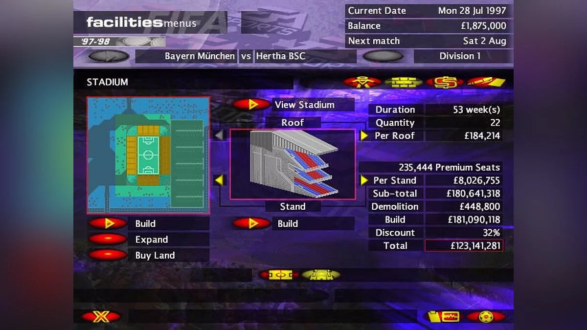 Скриншоты из FIFA Soccer Manager