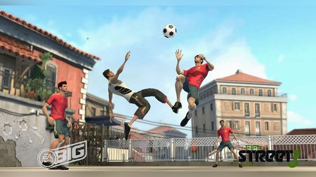 Скриншоты из FIFA Street 3