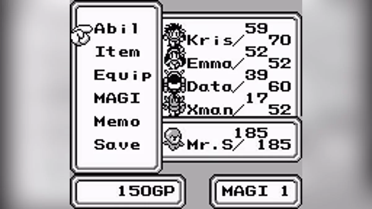 Скриншоты из Final Fantasy Legend 2