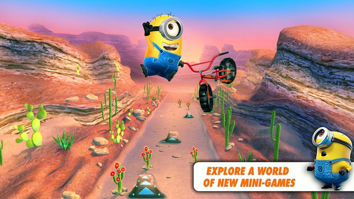 Despicable Me: Minion Rush - что это за игра, трейлер, системные  требования, отзывы и оценки, цены и скидки, гайды и прохождение, похожие  игры