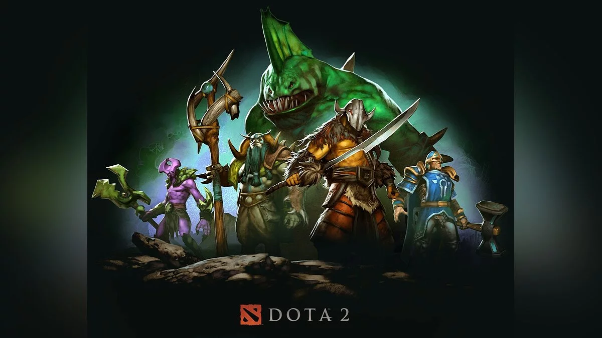 Арт из Dota 2