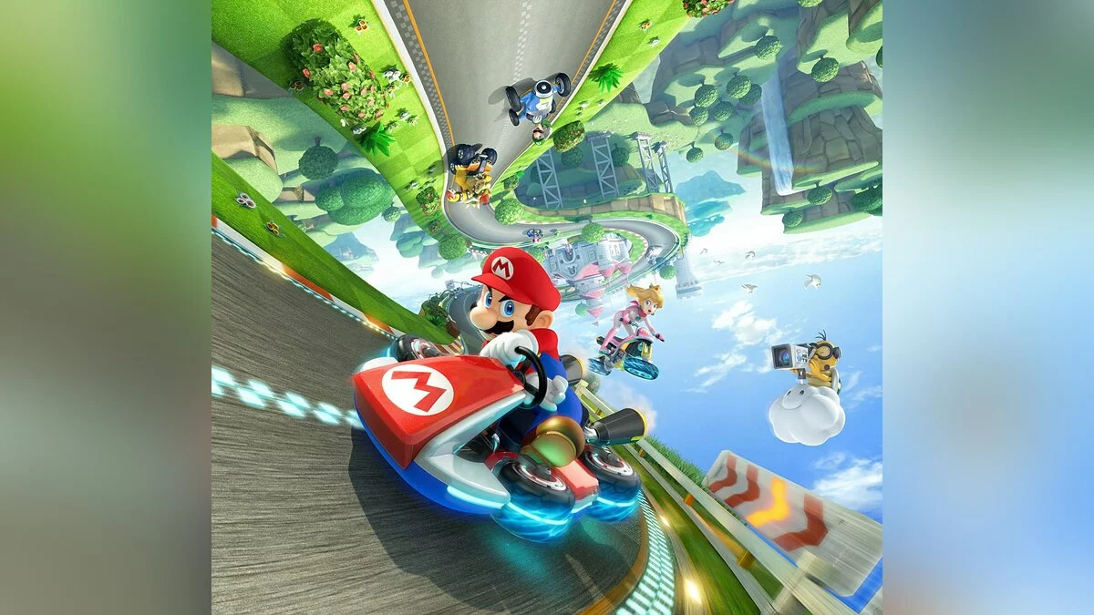 Арт из Mario Kart 8