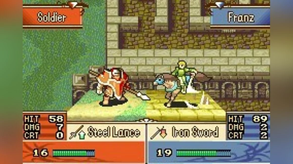 Скриншоты из Fire Emblem: The Sacred Stones