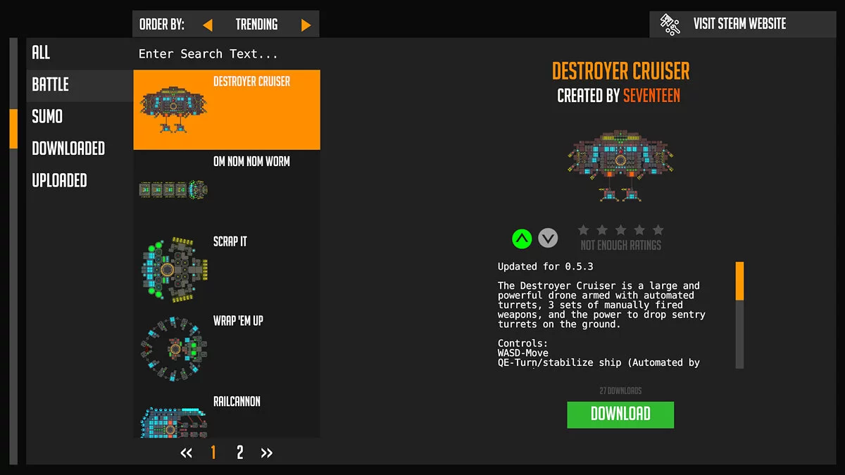 Скриншоты из Nimbatus - The Space Drone Constructor