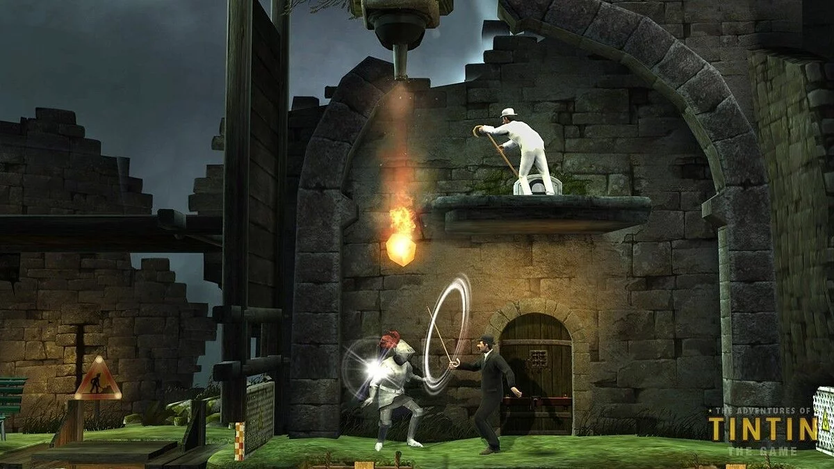 Скриншоты из Adventures of Tintin: The Game