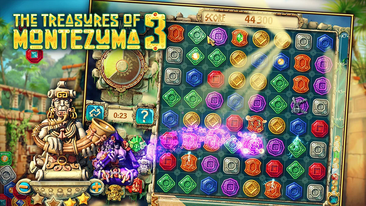 Скриншоты из Treasures of Montezuma 3