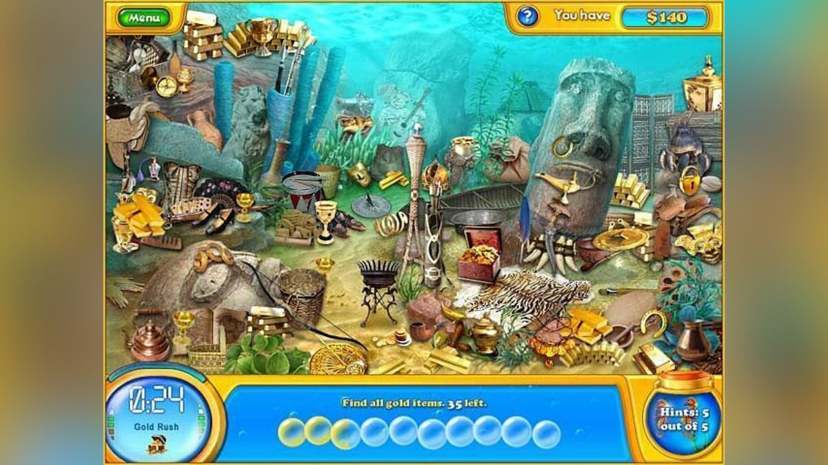 Скриншоты Fishdom H2O: Hidden Odyssey (FishDom H2O. ) - всего 3 картинки из  игры