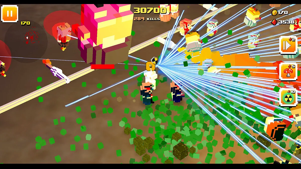 Скриншоты из Zombie Bloxx