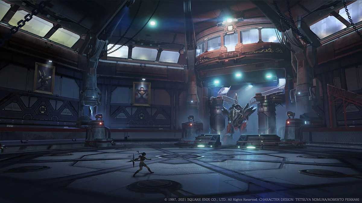 Арт из Final Fantasy VII Remake