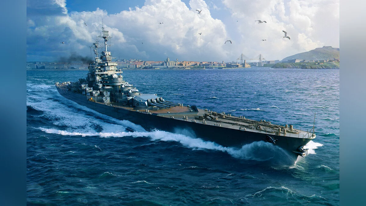 Арт из World of Warships  Картинка 7 