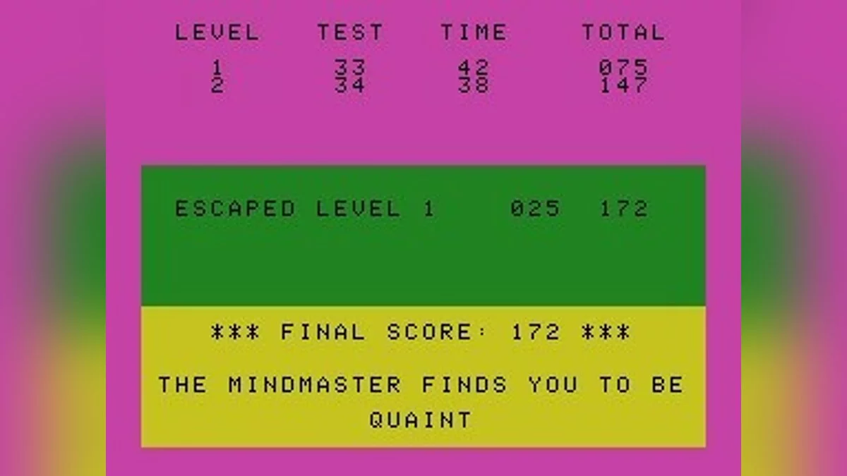 Скриншоты из Escape from the Mindmaster