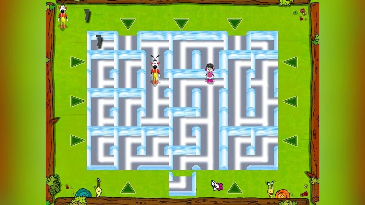 Скриншоты из Fix und Foxi verrГјcken das Labyrinth