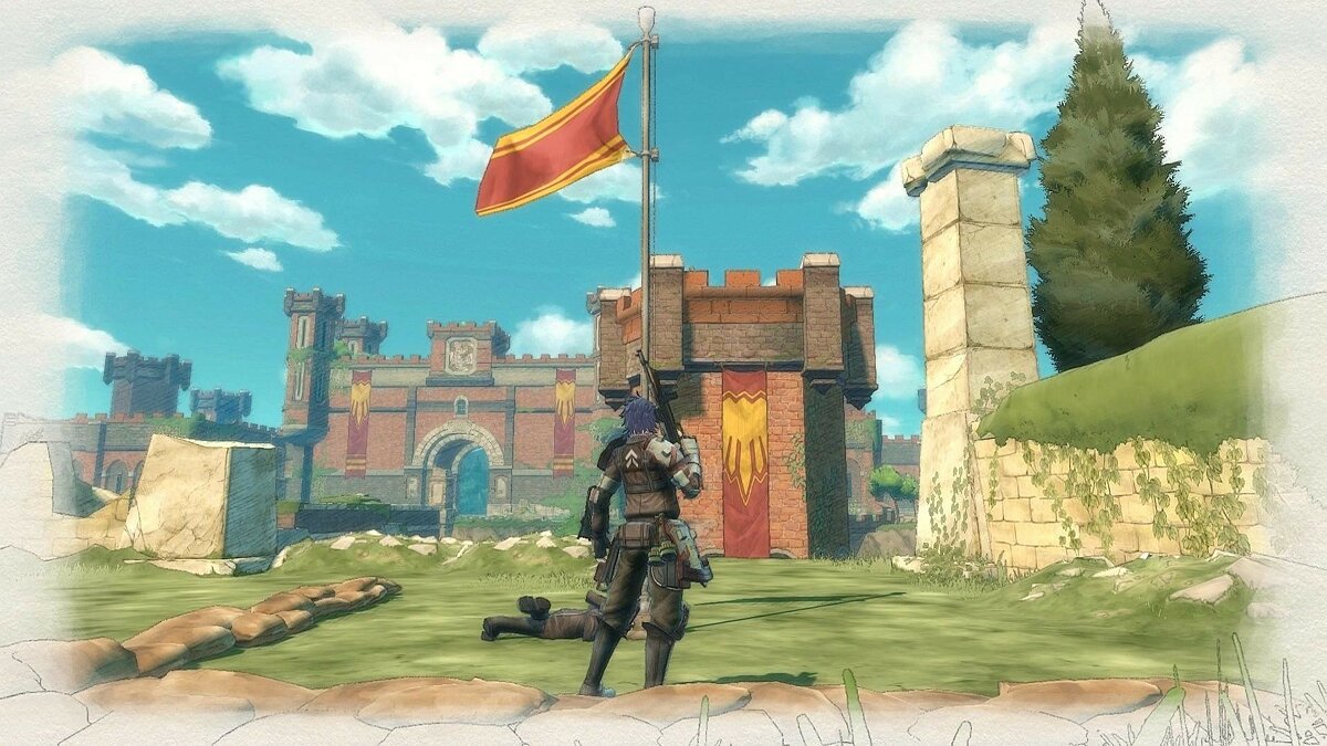 Хроники 4. Игра Valkyria Chronicles 4. Valkyria Chronicles поле боя. Valkyria Chronicles 4 Скриншоты. Valkyria Chronicles 4 screenshot.