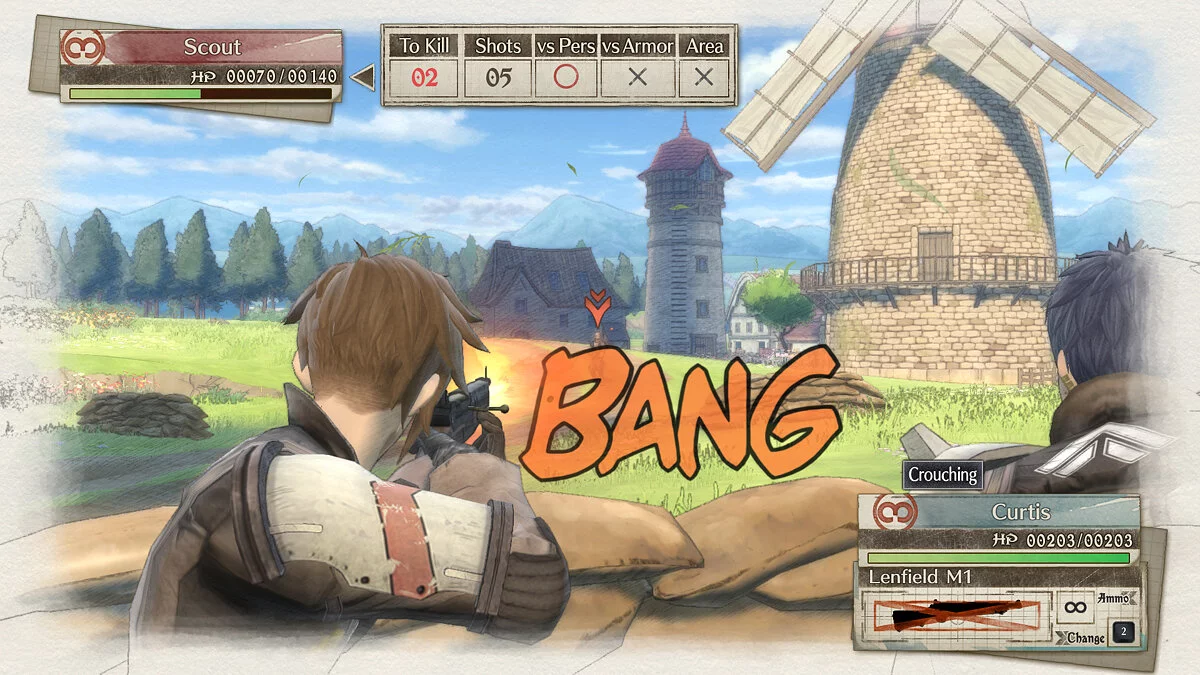 Скриншоты из Valkyria Chronicles 4