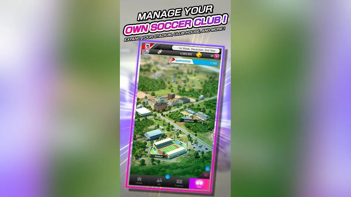 Скриншоты из SEGA Pocket Club Manager