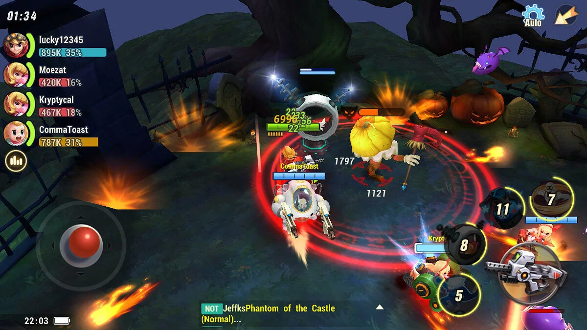 Скриншоты из Treasure Raiders