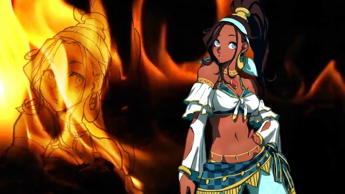 Арт из Fighting EX Layer