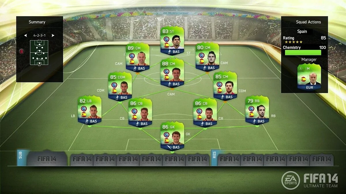 Скриншоты из FIFA 14