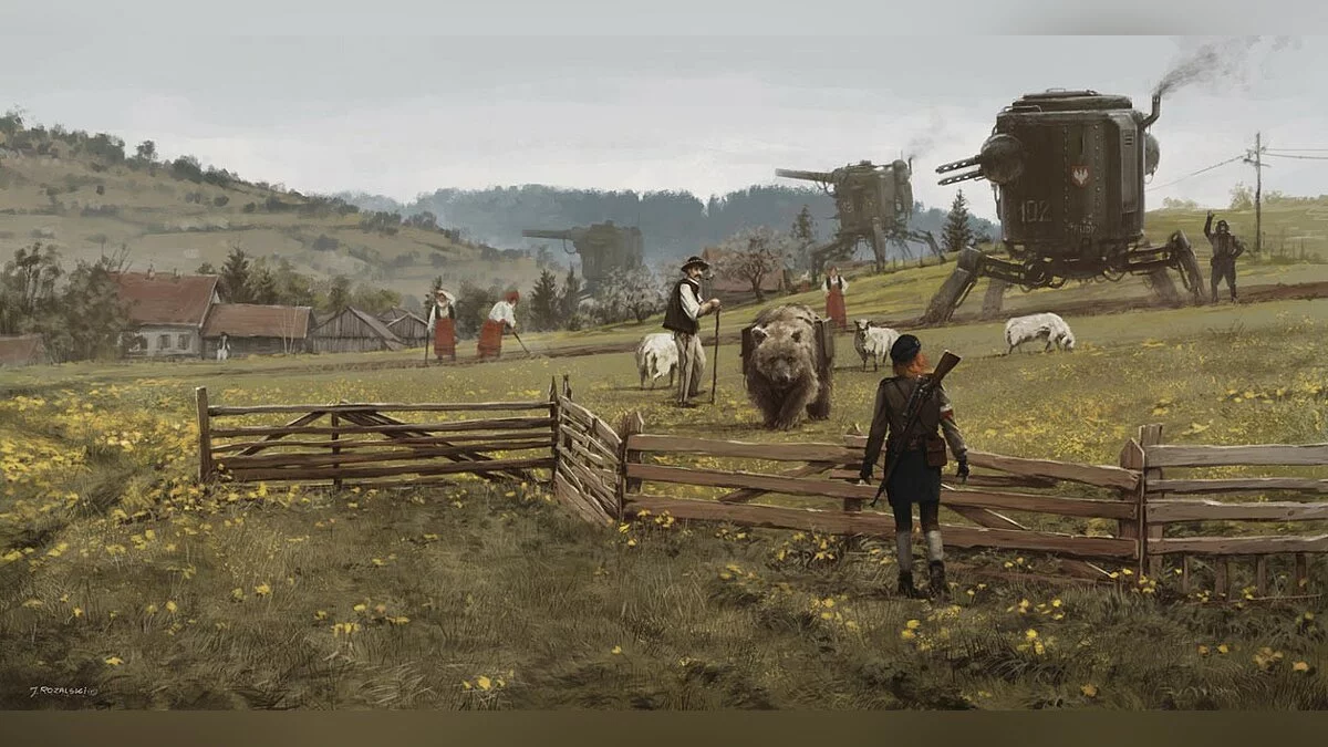 Арт из Iron Harvest