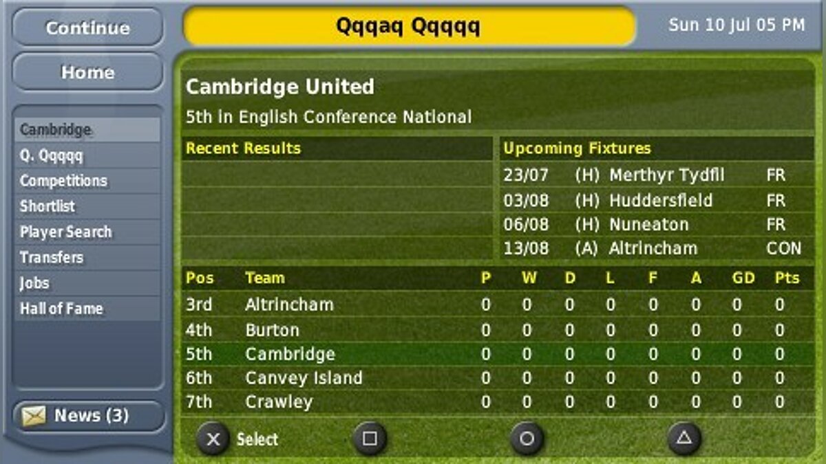 Всол виртуальный футбол. Football Manager Handheld.