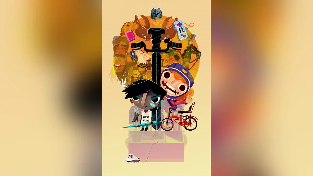 Арт из Knights and Bikes