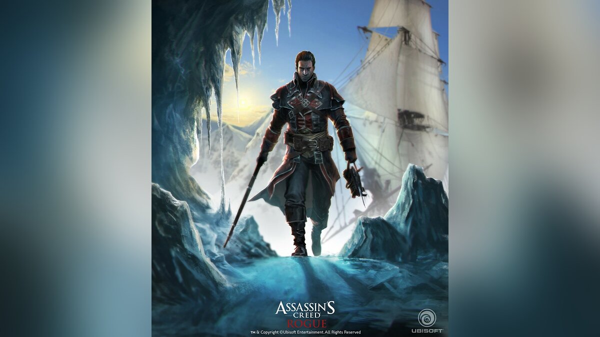 Assassin's Creed Rogue Fan Art  Скульптуры животных, Видеоигры, Тени