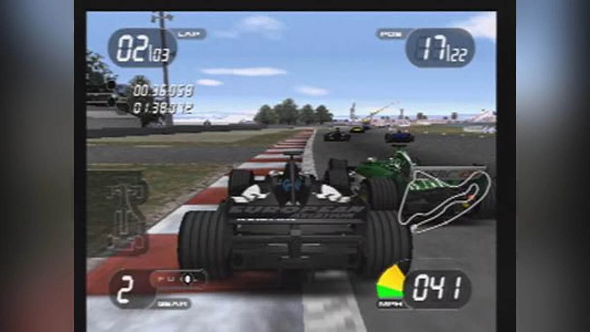 Скриншоты из Formula One 2001
