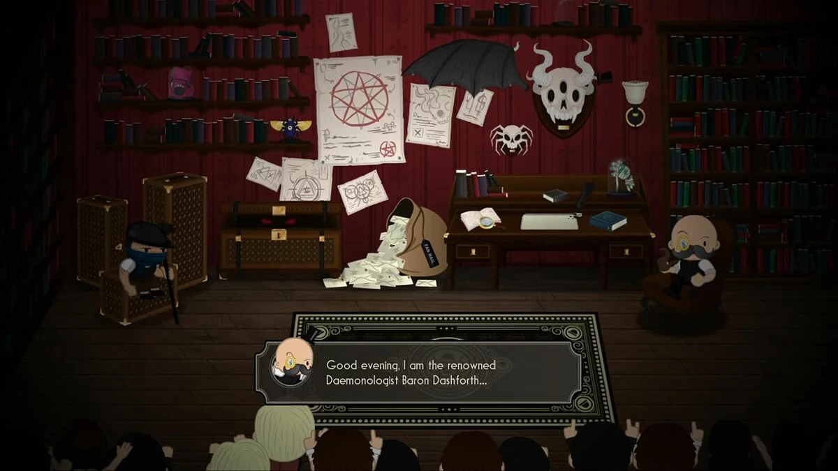 Скриншоты из FOUL PLAY: The Perilous and ENTIRELY ACCURATE adventures of Baron Dashforth!