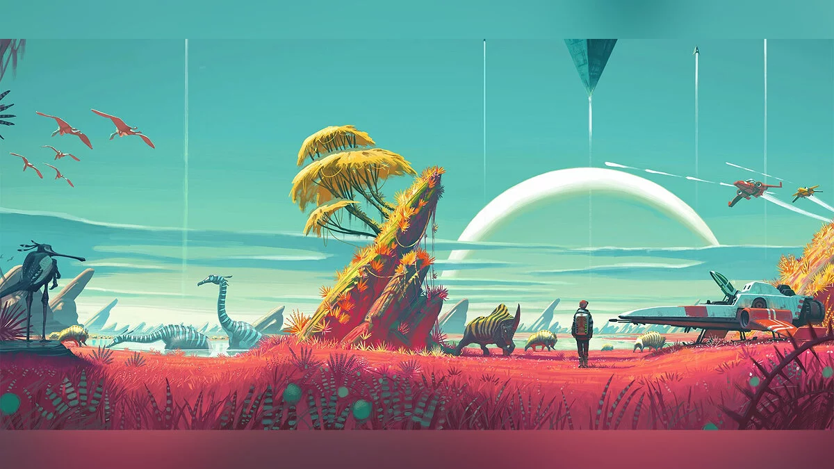 Арт из No Man's Sky
